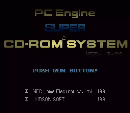 ROM Super CD-ROM2 System V3.00